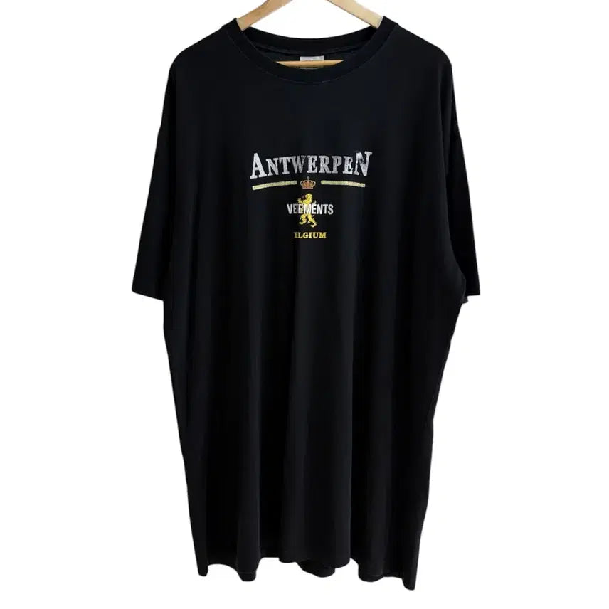 [BUNJANG] VETEMENTS 21SS Antwerp Oversized T-Shirt / 베트멍 21SS 앤트워프 오버사이즈 티셔츠
