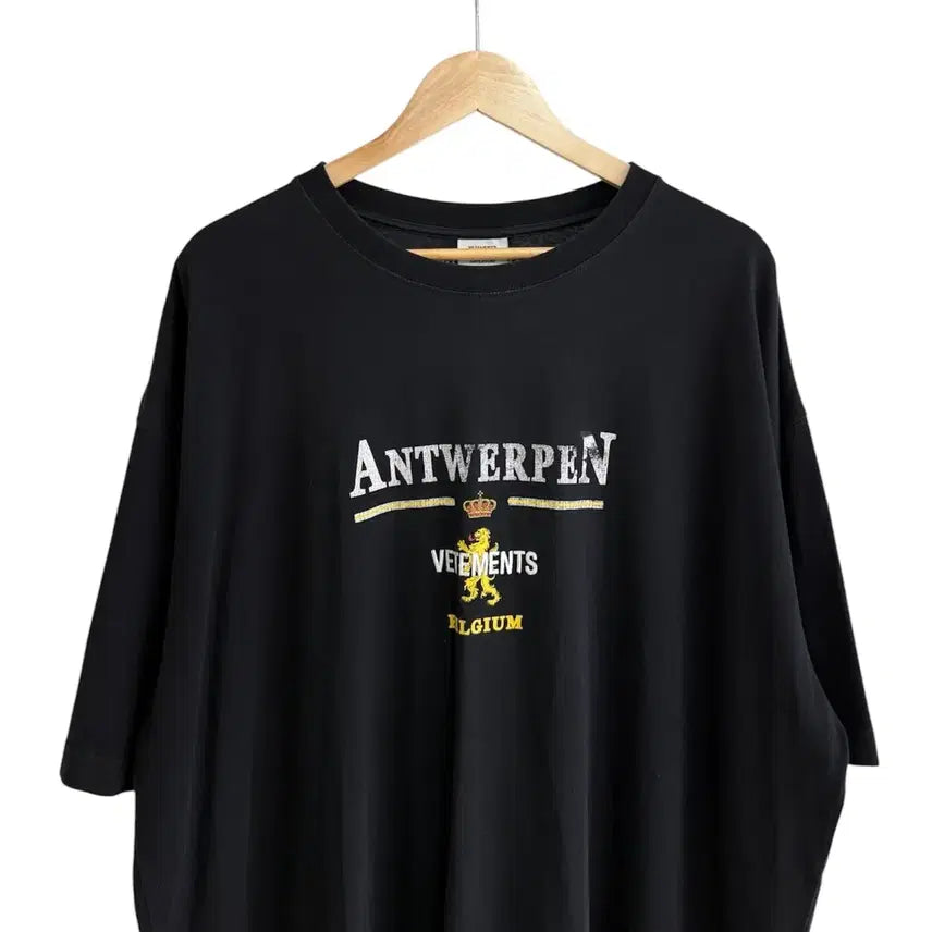 [BUNJANG] VETEMENTS 21SS Antwerp Oversized T-Shirt / 베트멍 21SS 앤트워프 오버사이즈 티셔츠