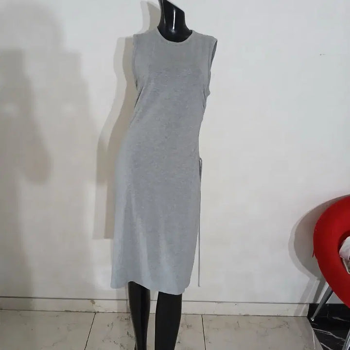 [BUNJANG] Theory Side Shirring Spandex Dress / 띠어리 사이드 셔링 스판 원피스