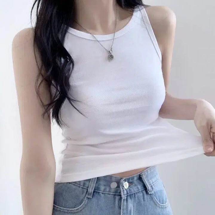 [BUNJANG] Basic Tank Tops - Various Styles &amp; Sizes / 나시종류