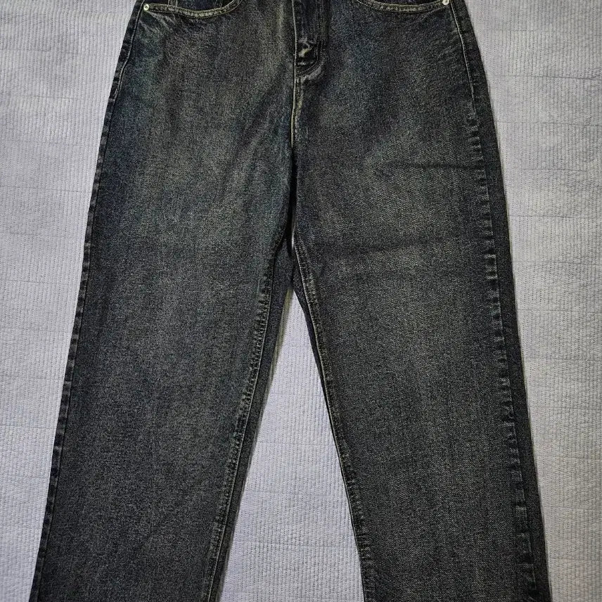 [BUNJANG] TOFFE Washed Wide Denim Pants / TOFFE 헤이즈 워시드 와이드 데님 팬츠
