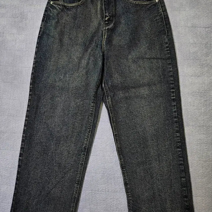 [BUNJANG] TOFFE Washed Wide Denim Pants / TOFFE 헤이즈 워시드 와이드 데님 팬츠