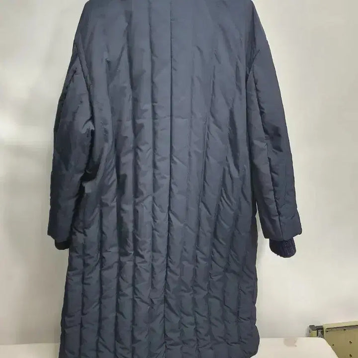 [BUNJANG] Studio Tomboctou Long Padding Highneck Quilting Down Coat Jacket Navy F / 스튜디오톰보이 롱패딩 하이넥 퀼팅 다운 코트 자켓 네이비 F