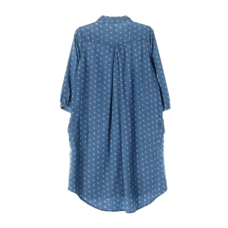 [BUNJANG] Cotton Denim Dress (Women&