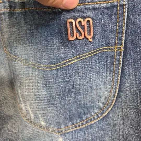 [BUNJANG] DSQUARED2 Painting Damage Denim Pants / 디스퀘어드 페인팅 데미지 데님팬츠 50 대략 33 34