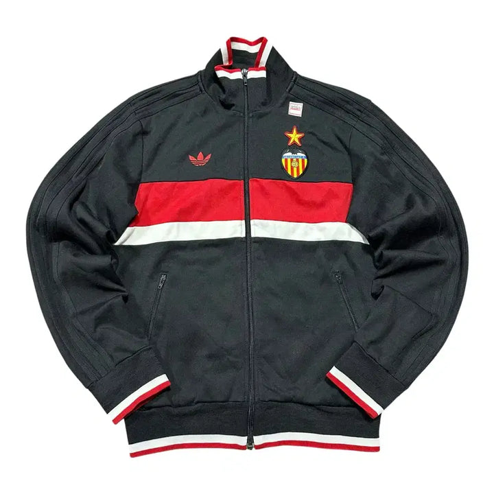 [BUNJANG] Adidas x Valencia Mediolanum Firebird Track Top Jersey / (바배) 아디다스 발렌시아 메디오라눔 파이어버드 트랙탑 져지