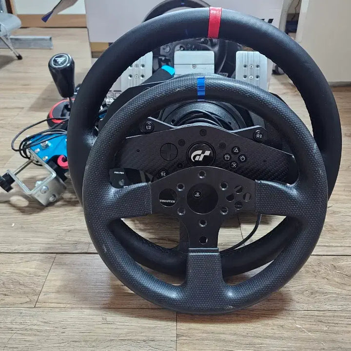 [BUNJANG] Thrustmaster T300 Drift Edition Racing Wheel, Shifter, 3 Pedals, and Handbrake Set / 트러스트마스터 t300 드리프트