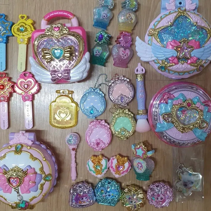 [BUNJANG] Tini Tini Magic Wand Shooting Star Mystic Sugar Berry Compact Set / 티니핑팩트세트 프린세스 슈팅스타 미스틱 슈가베리액정완구