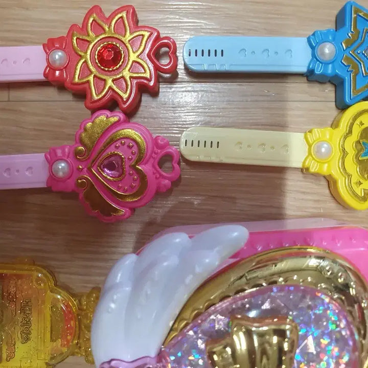 [BUNJANG] Tini Tini Magic Wand Shooting Star Mystic Sugar Berry Compact Set / 티니핑팩트세트 프린세스 슈팅스타 미스틱 슈가베리액정완구