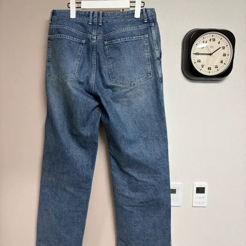 [BUNJANG] Poterri 23FW Mid Blue Denim Jeans - Size 2 / 포터리 23FW 미드블루 데님 2