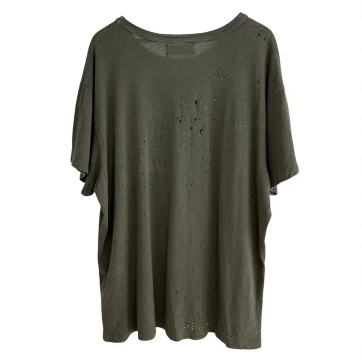 [BUNJANG] Amiri 21SS Shotgun Distressed T-Shirt / 아미리 21SS 샷건 디스트레드 티셔츠