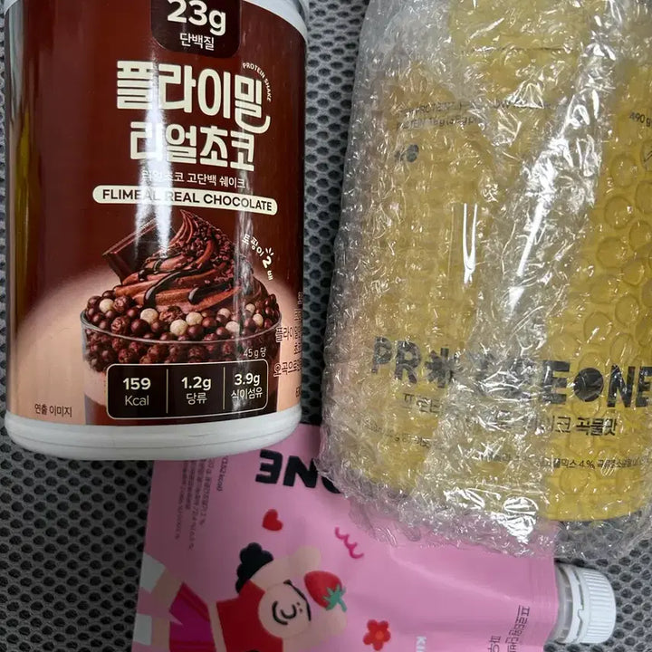 [BUNJANG] Flymil Real Choco Protein Shake &amp; Proteenone Grain Protein Shake Bundle / 플라이밀 리얼초코 프로틴 쉐이크 &amp; 프로티원 곡물맛 단백질 쉐이크+덤