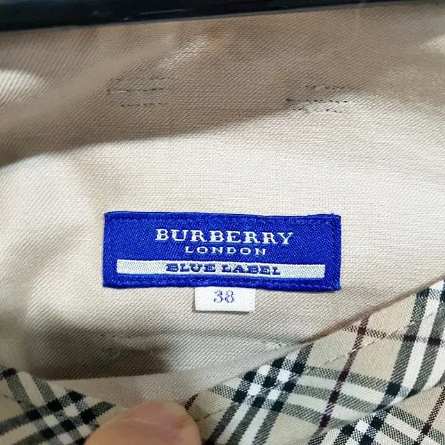 [BUNJANG] Burberry Blue Label Check Skirt / BURBERRY 버버리 블루라벨 체크 스커트