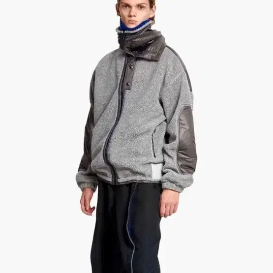 [BUNJANG] Y/Project 22FW Double Collar Fleece / 22FW 와이프로젝트 더블 카라 플리스 후리스