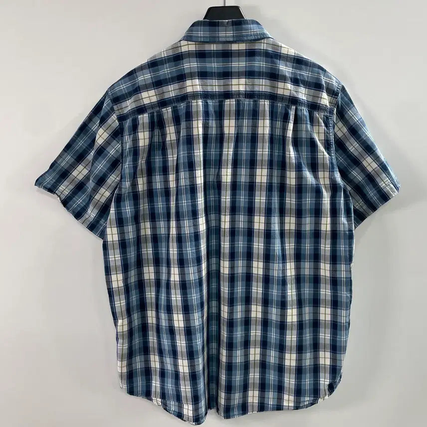 [BUNJANG] Carhartt Check Short Sleeve Shirt XL / 칼하트 체크 반팔 셔츠 (on.1008)