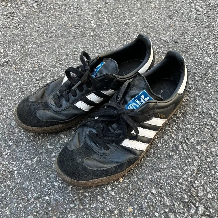 [BUNJANG] Adidas Samba Black Sneakers Size 295 / [295] 아디다스 삼바 samba 블랙