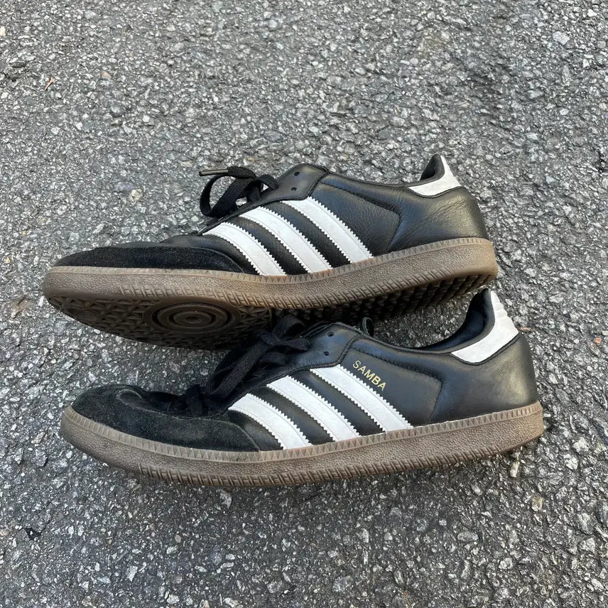 [BUNJANG] Adidas Samba Black Sneakers Size 295 / [295] 아디다스 삼바 samba 블랙
