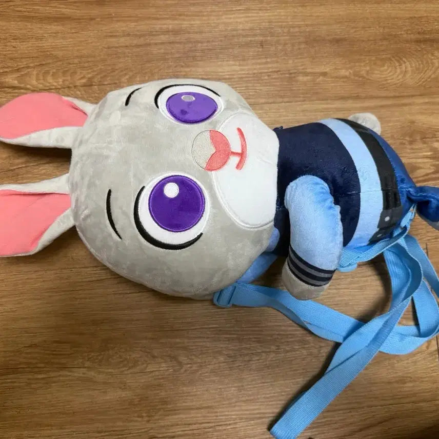 [BUNJANG] Zootopia Judy Plush Backpack/Doll / 주토피아 주디 봉제 백팩/인형