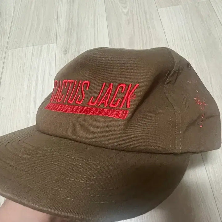 [BUNJANG] Travis Scott Cactus Jack Brown Baseball Cap / 트래비스 스캇 CACTUS JACK 브라운 모자