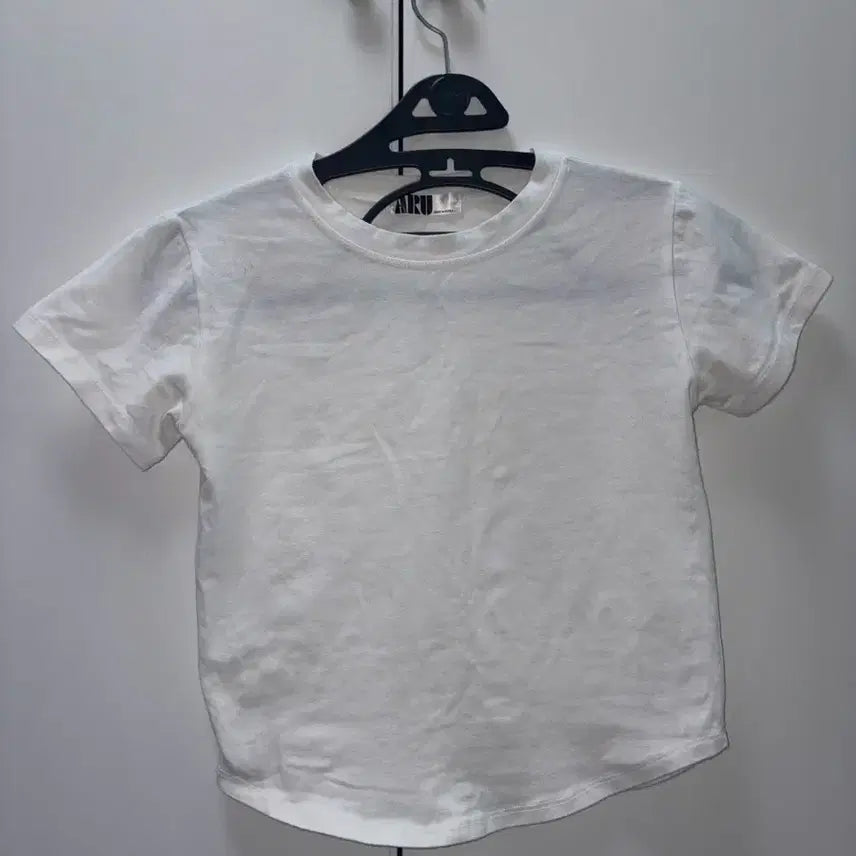[BUNJANG] Slim Fit Short Sleeve T-Shirt / 허리 잘록 슬림티 반팔