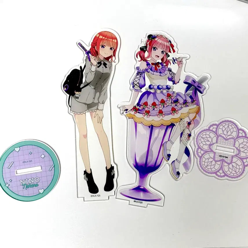 [BUNJANG] The Quintessential Quintuplets Nino Nakano Acrylic Stand Bundle Set / 5등분의 신부 나카노 니노 아크릴 일괄