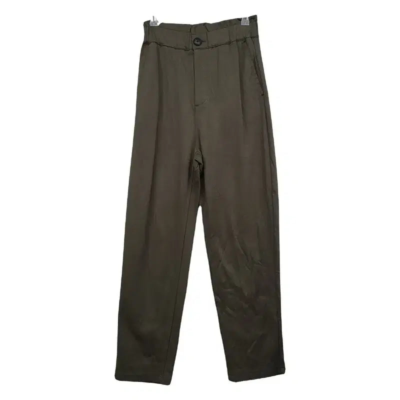 [BUNJANG] ZARA Green Viscose Blend Slacks XS / 자라 그린 슬랙스 XS
