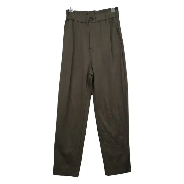 [BUNJANG] ZARA Green Viscose Blend Slacks XS / 자라 그린 슬랙스 XS