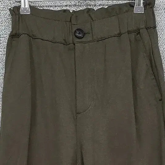 [BUNJANG] ZARA Green Viscose Blend Slacks XS / 자라 그린 슬랙스 XS