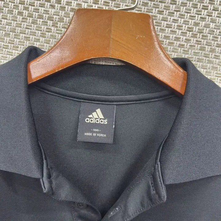 [BUNJANG] Adidas Performance Short Sleeve Polo Shirt 100 / 아디다스 기능성 반팔카라티 100 D06550