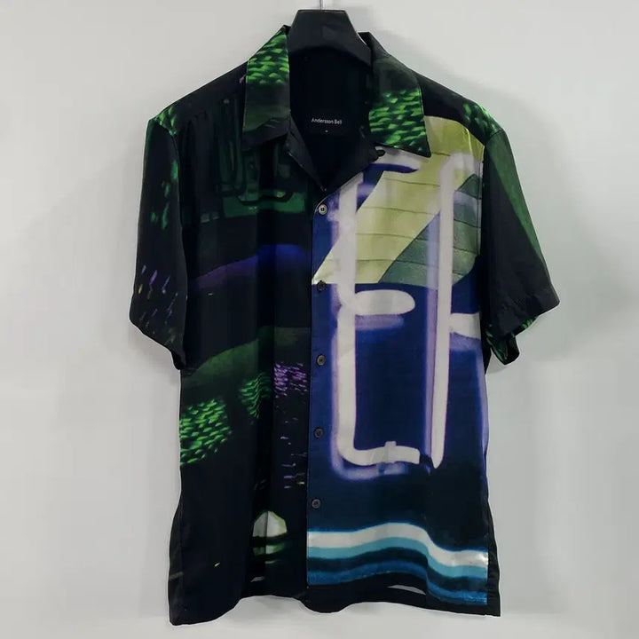 [BUNJANG] Andersson Bell Jeff Graphic Shirt / 앤더슨벨 제프 그래픽 셔츠 (on.1012)