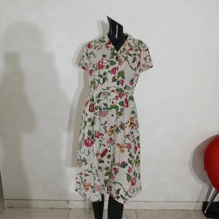 [BUNJANG] Bicolicque Masseeude Print Dress / 비꼴리끄 마소재 프린트 원피스