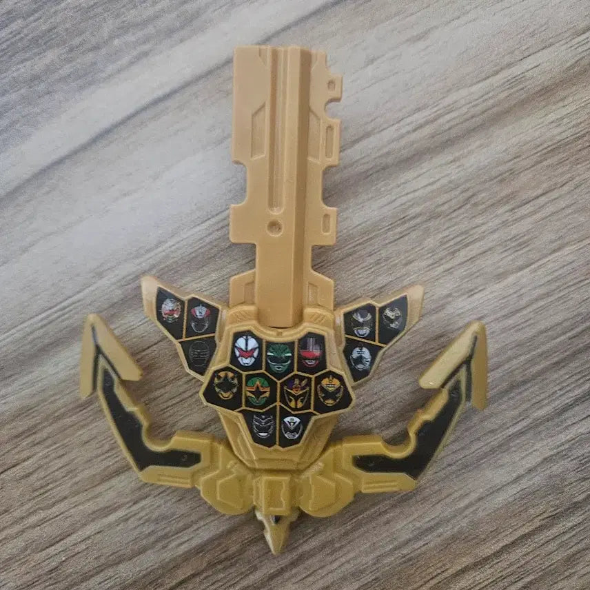 [BUNJANG] Power Rangers Engine Force Gold Anchor Key / 파워레인저 캡틴포스 골드 앵커 키