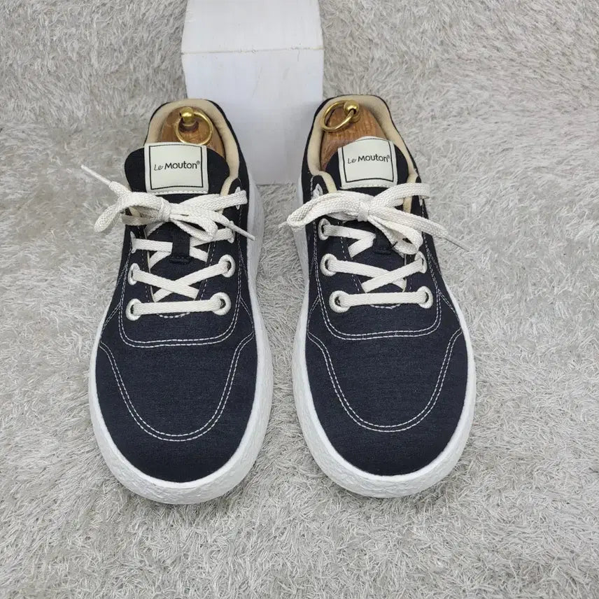 [BUNJANG] Lemouton Mate Black Merino Wool Sneakers / 구제짱짱맨 250 르무통 메이트 블랙 메리노 울 스니커즈