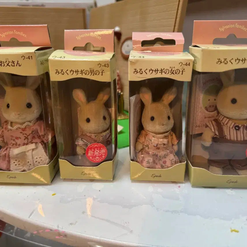 [BUNJANG] Sylvanian Families Old Raspberry House with Old Milk Rabbit / 실바니안 올드 산딸기 하우스 올드밀크토끼