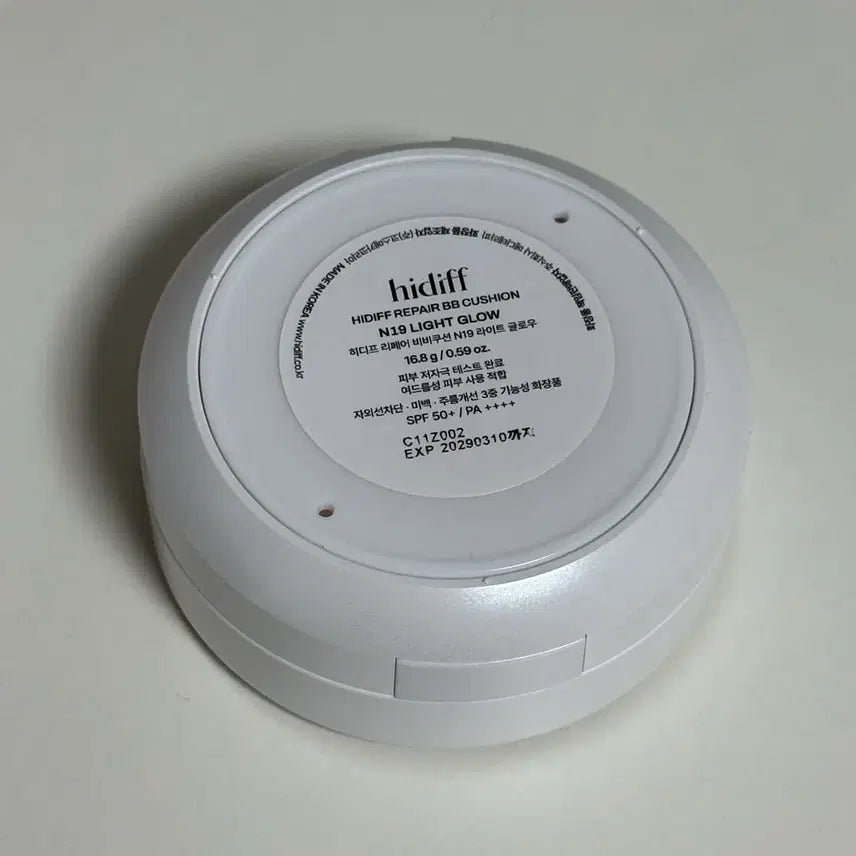 [BUNJANG] HEDIPY Repair BB Cushion SPF50+ PA++++ 19 Light Glow / 히디프 리페어 비비쿠션 19호