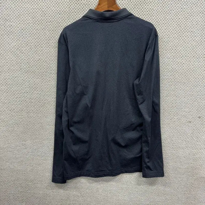 [BUNJANG] Millet Fall Long-Sleeve Collar T-Shirt 95 / 밀레 등산 가을 긴팔카라티 95 D06483