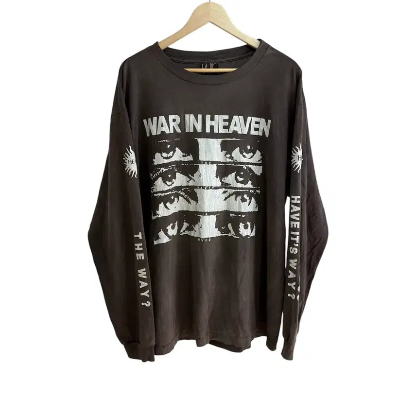 [BUNJANG] Saint Michael 21AW War in Heaven Long Sleeve XL / 세인트미카엘 21AW 워 인 헤븐 아이즈 롱 슬리브