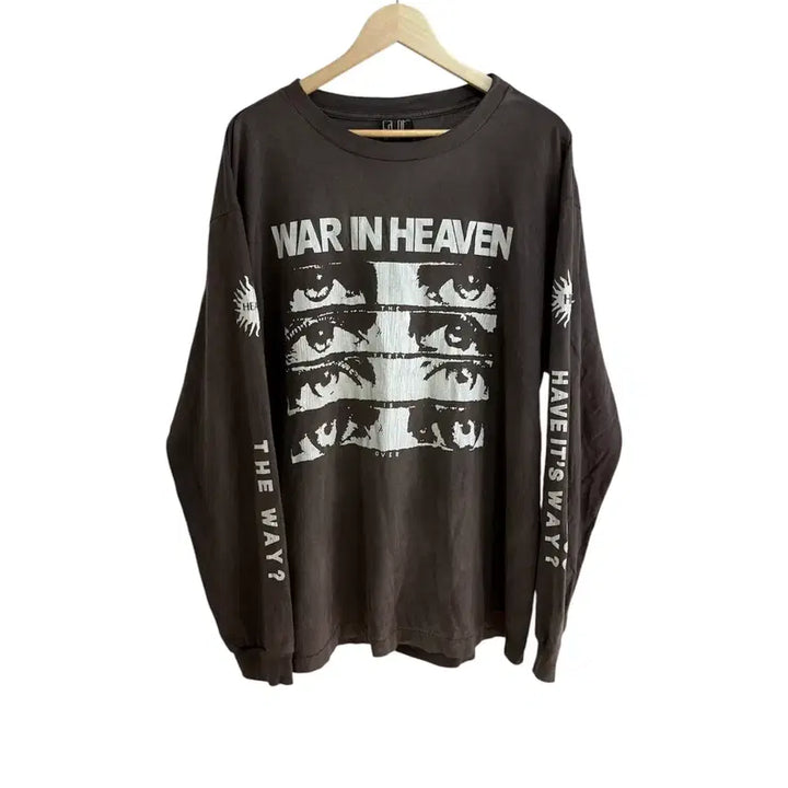 [BUNJANG] Saint Michael 21AW War in Heaven Long Sleeve XL / 세인트미카엘 21AW 워 인 헤븐 아이즈 롱 슬리브
