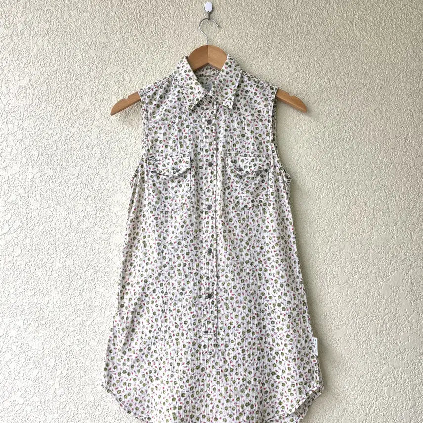 [BUNJANG] Hysteric Glamour Sleeveless Top (Made in Japan) / 00s 히스테릭글래머 슬리브리스 (made in japan)