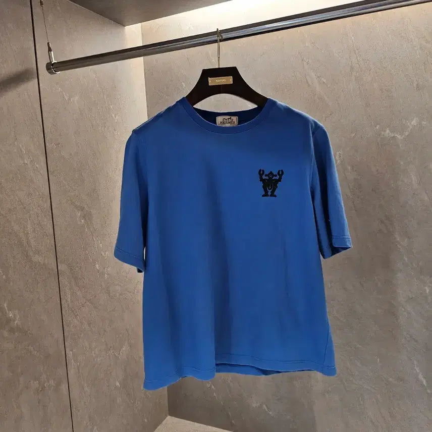 [SOLD OUT] 에르메스 로봇 램스킨패치 반팔 티셔츠