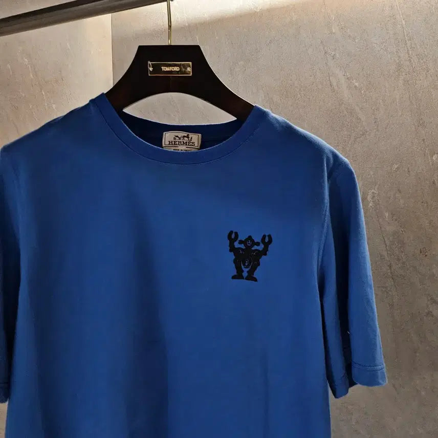 [SOLD OUT] 에르메스 로봇 램스킨패치 반팔 티셔츠