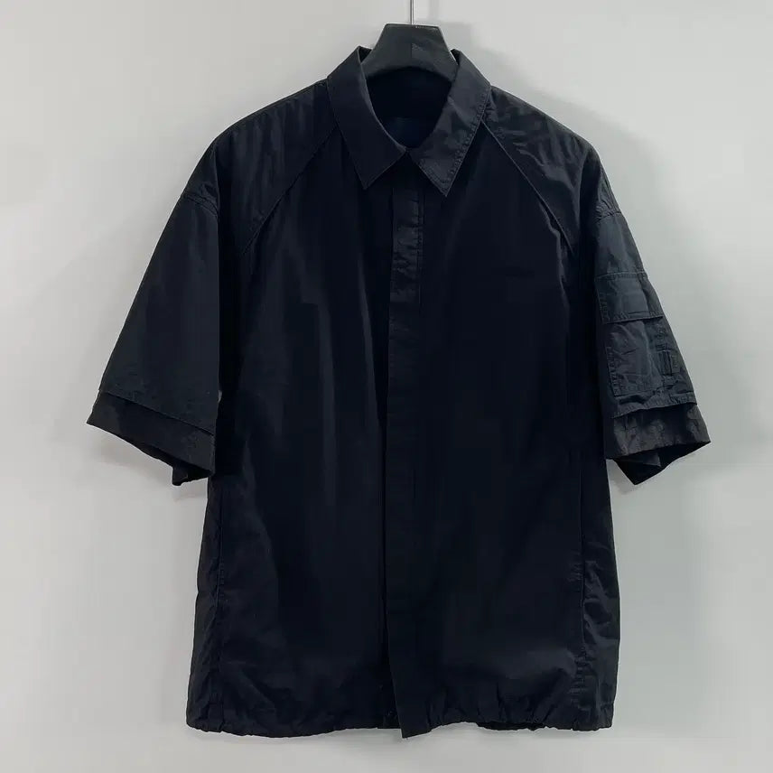 [SOLD OUT] 준지 사이드 포켓 반팔 셔츠 (on.1014)