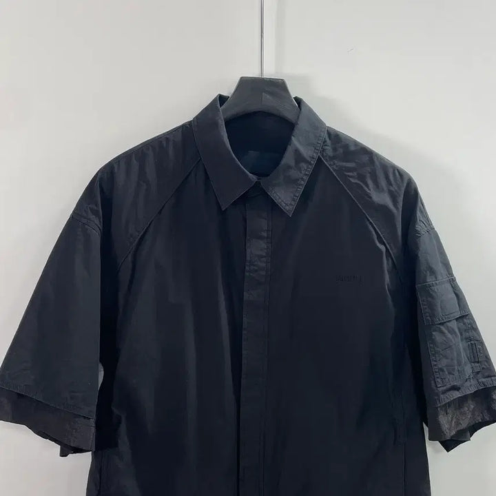 [SOLD OUT] 준지 사이드 포켓 반팔 셔츠 (on.1014)
