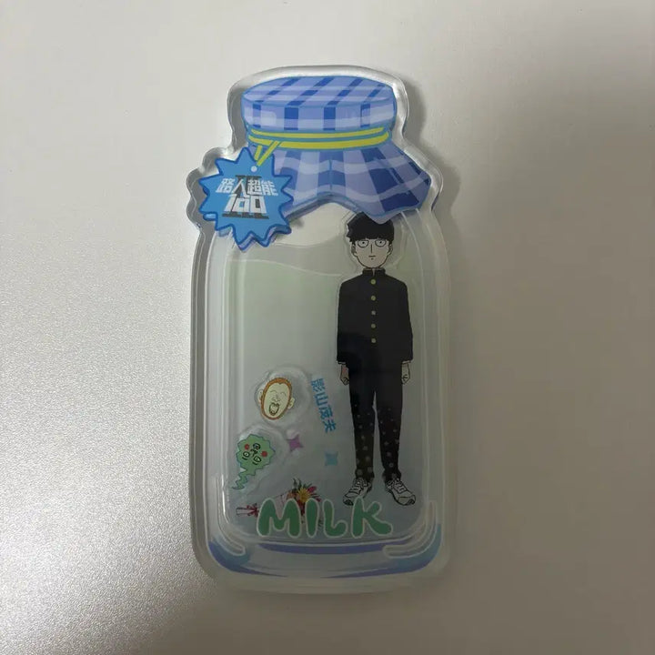 [BUNJANG] Mob Psycho 100 Shigeo Kageyama Milk Acrylic Stand / 모브사이코100 밀크 아크릴 카게야마 시게오 굿즈 몹사 몹싸