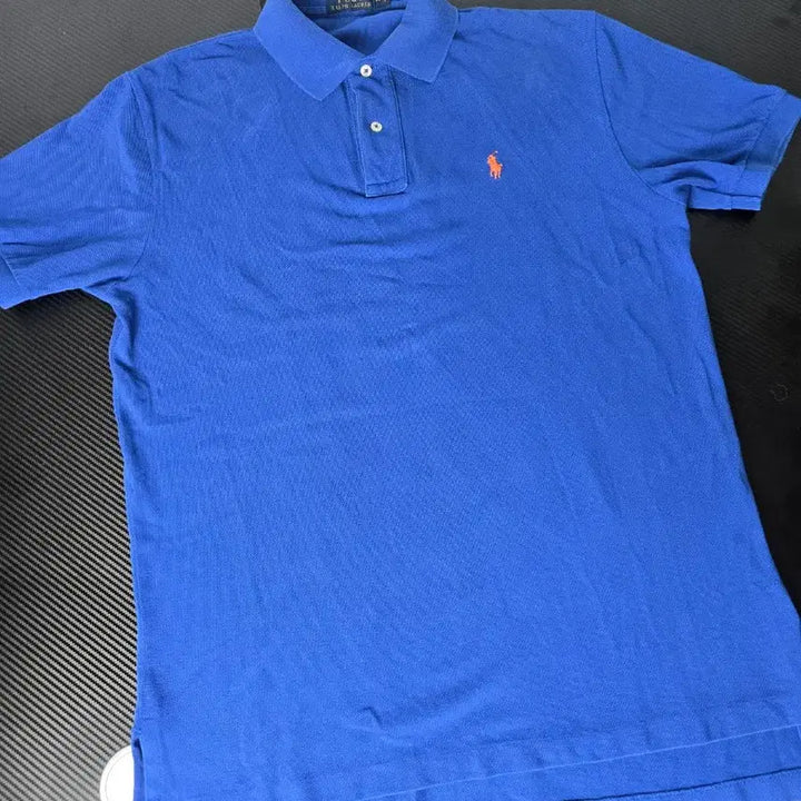 [SOLD OUT] 폴로 랄프로렌 기본 로고 반팔 카라티 블루