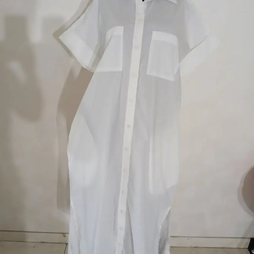 [SOLD OUT] (새상품) 제이크루 셔츠형 루즈 롱롱 원피스