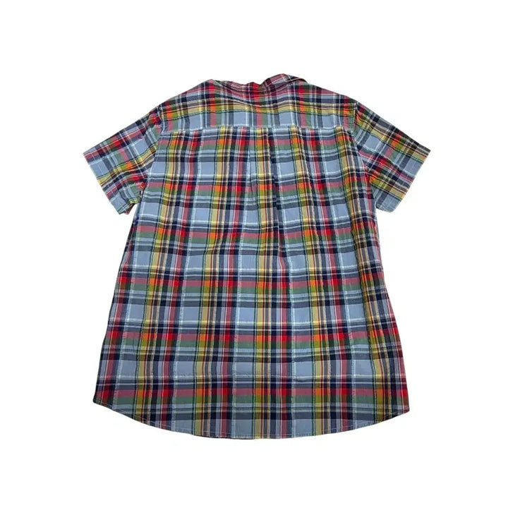[SOLD OUT] [프립]XL/일본 유니클로 시어서커 멀티 체크 반팔셔츠