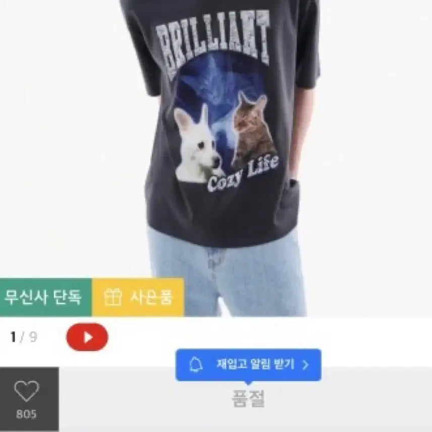 [BUNJANG] Undertones Towaho Suzuki T-Shirt (Size M) / 언더톤즈 토와호 토리와호수니 티셔츠