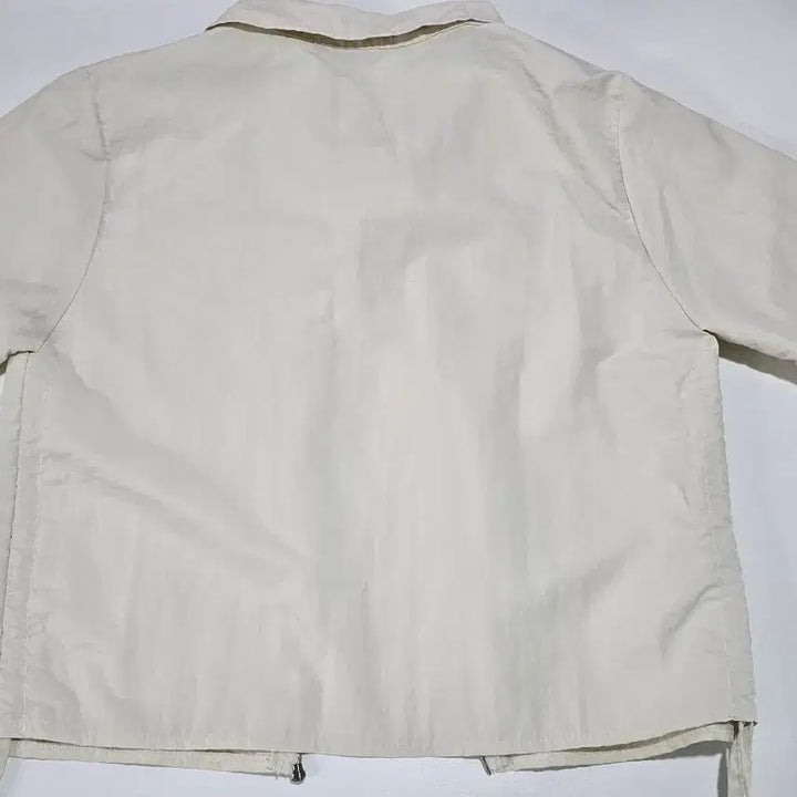 [SOLD OUT] 활용도 좋든 반팔 셔츠 집업 점퍼 아이보리