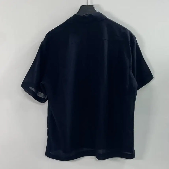 [SOLD OUT] 입생로랑 로고 포켓 오픈카라 셔츠 (on.1016)